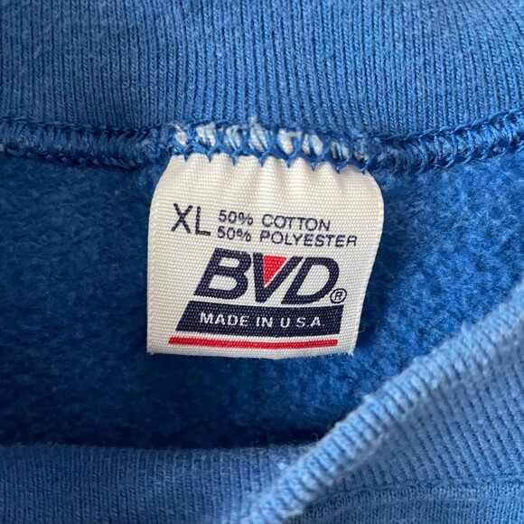 Vintage Proud To Be An American Bald Eagle Blue Crewneck Sweater XL - Picture 4 of 6